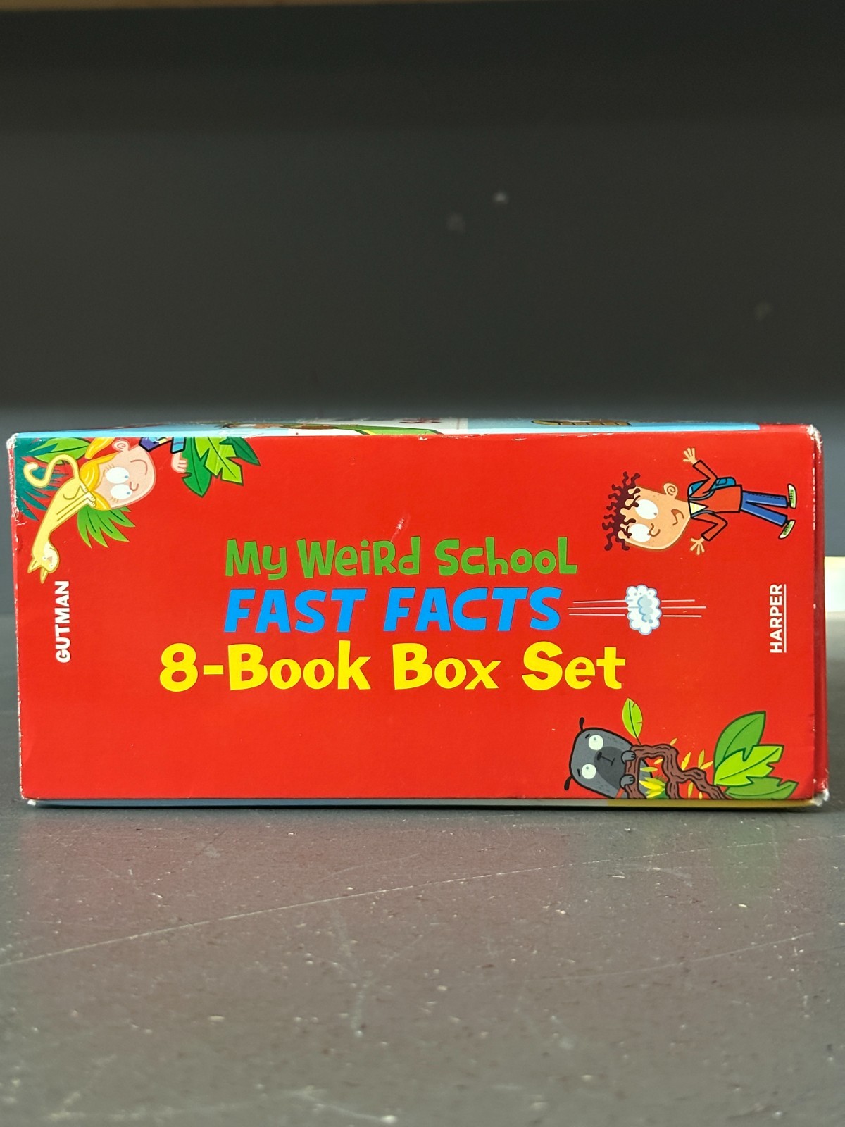 My Weird School Fast Facts By Dan Gutman: 8 Books Box Set with Slipcase – Good
