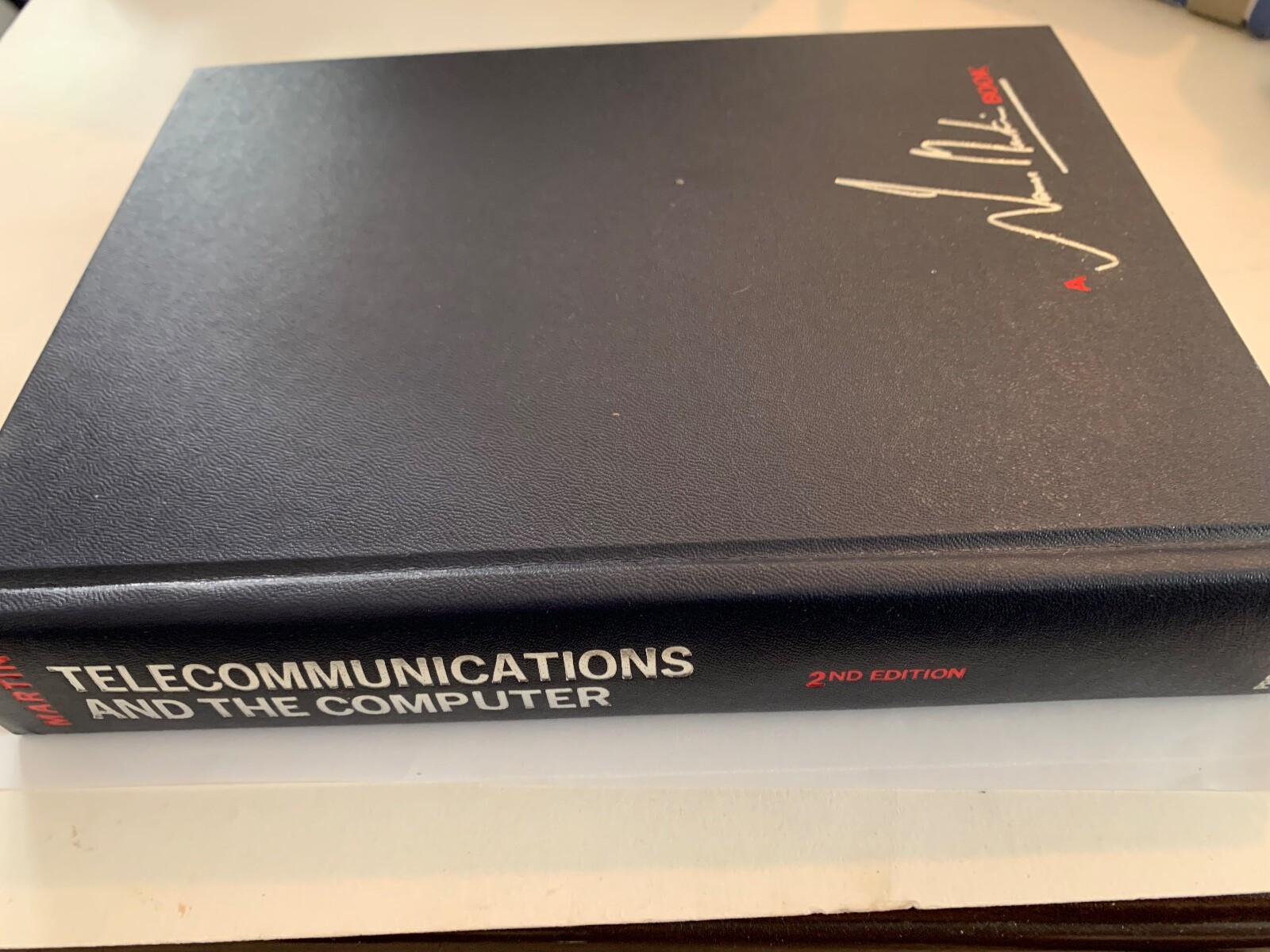Telecommunications and the Computer by James Martin (1976) HC DJ LN