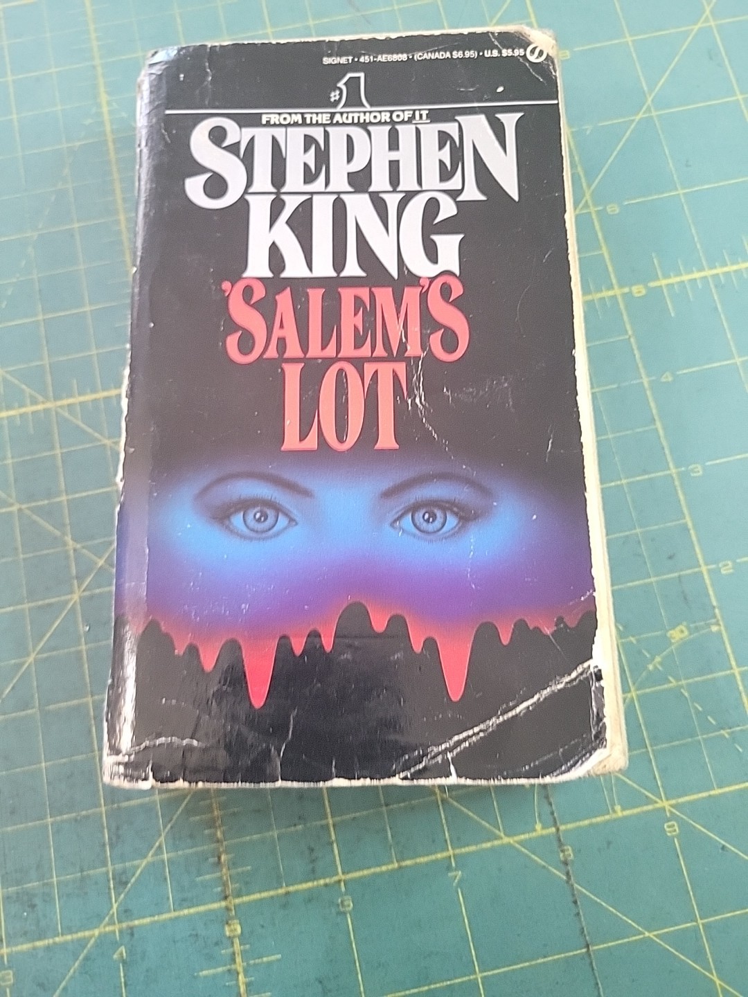 Stephen King ‘SALEM’S LOT – Signet Paperback – 1976 Horror Vintage Vampires