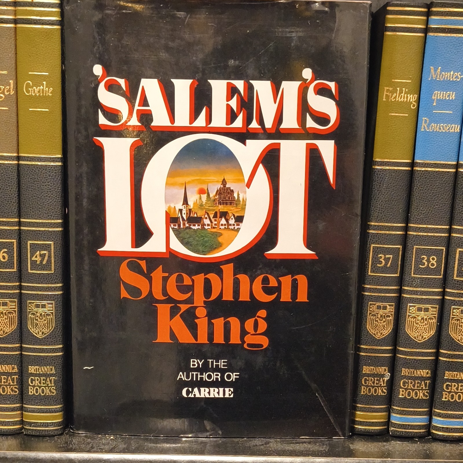 Stephen King ‘Salem’s Lot Book Club Edition w/ Dust Jacket Doubleday 1975
