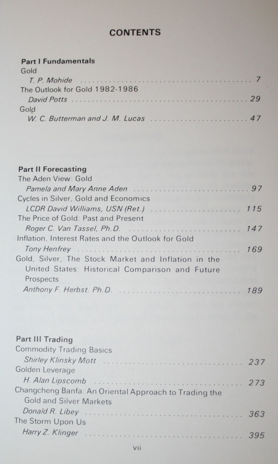 (1983) On Gold – Alan Lipscomb, Donald R. Libey (editors) 430 PAGES about GOLD