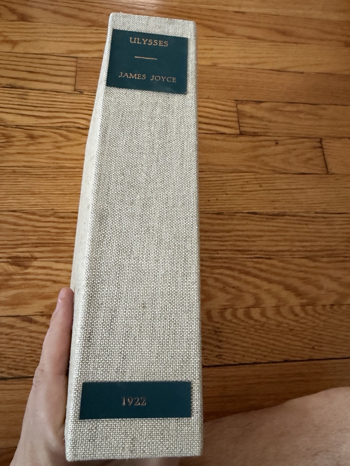 Ulysses FIRST EDITION LIBRARY FEL [Facsimile of 1922 First Edition] Excellent
