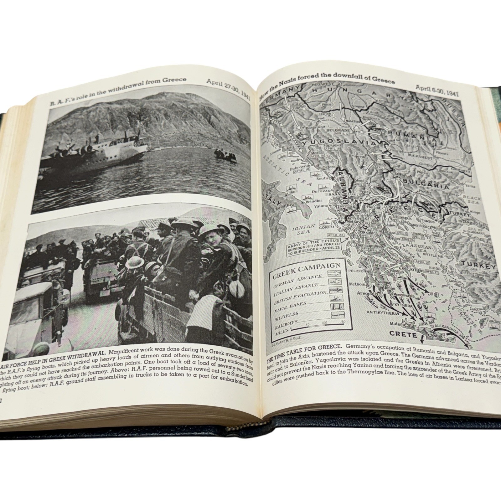 Pictorial History Of The Second World War Volume 1 First And Second Year 1944