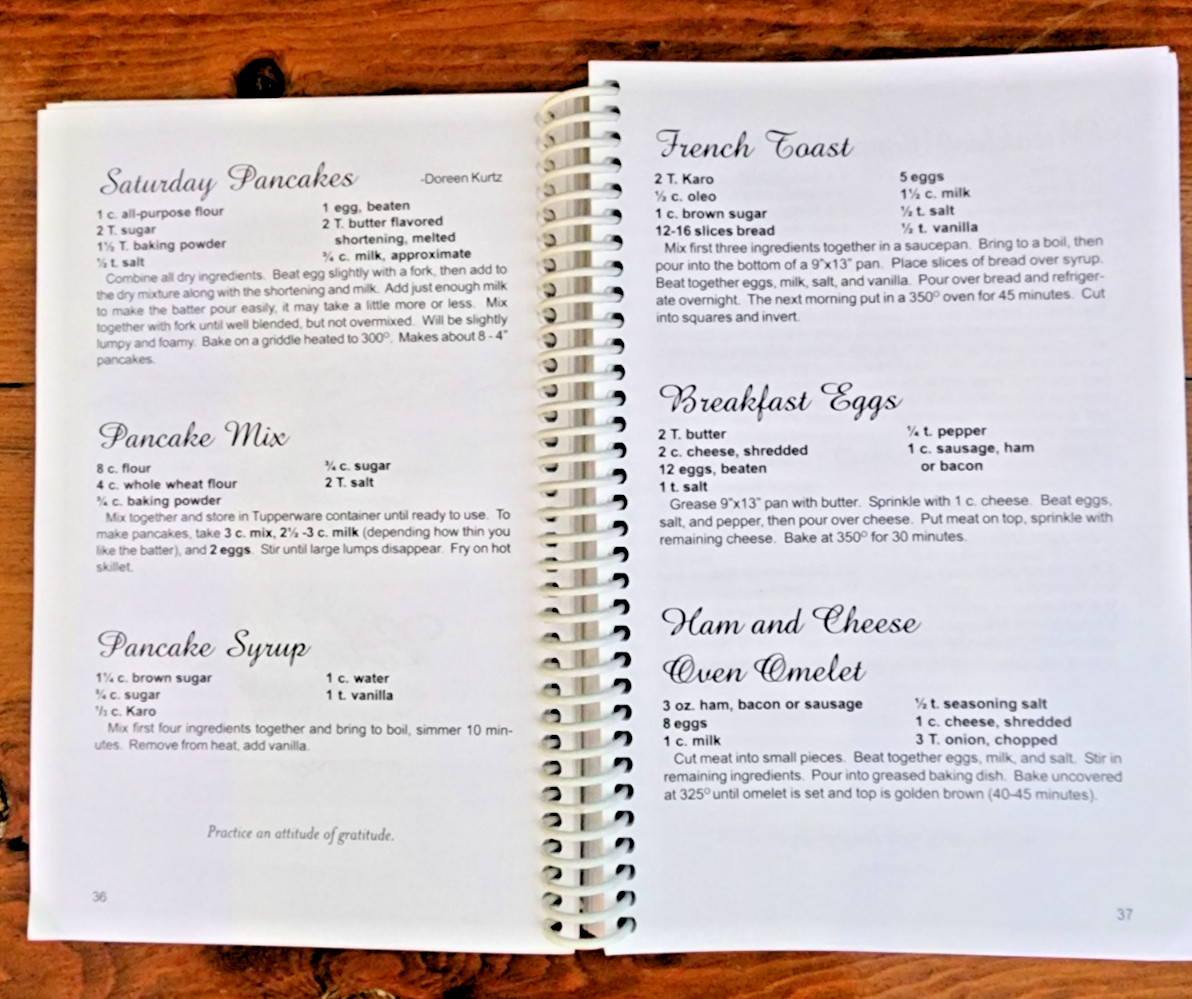 Grandma’s Tasty Recipes Vintage 2005 Cookbook 230 pages 8.5 x 5.5″ Soft Cover