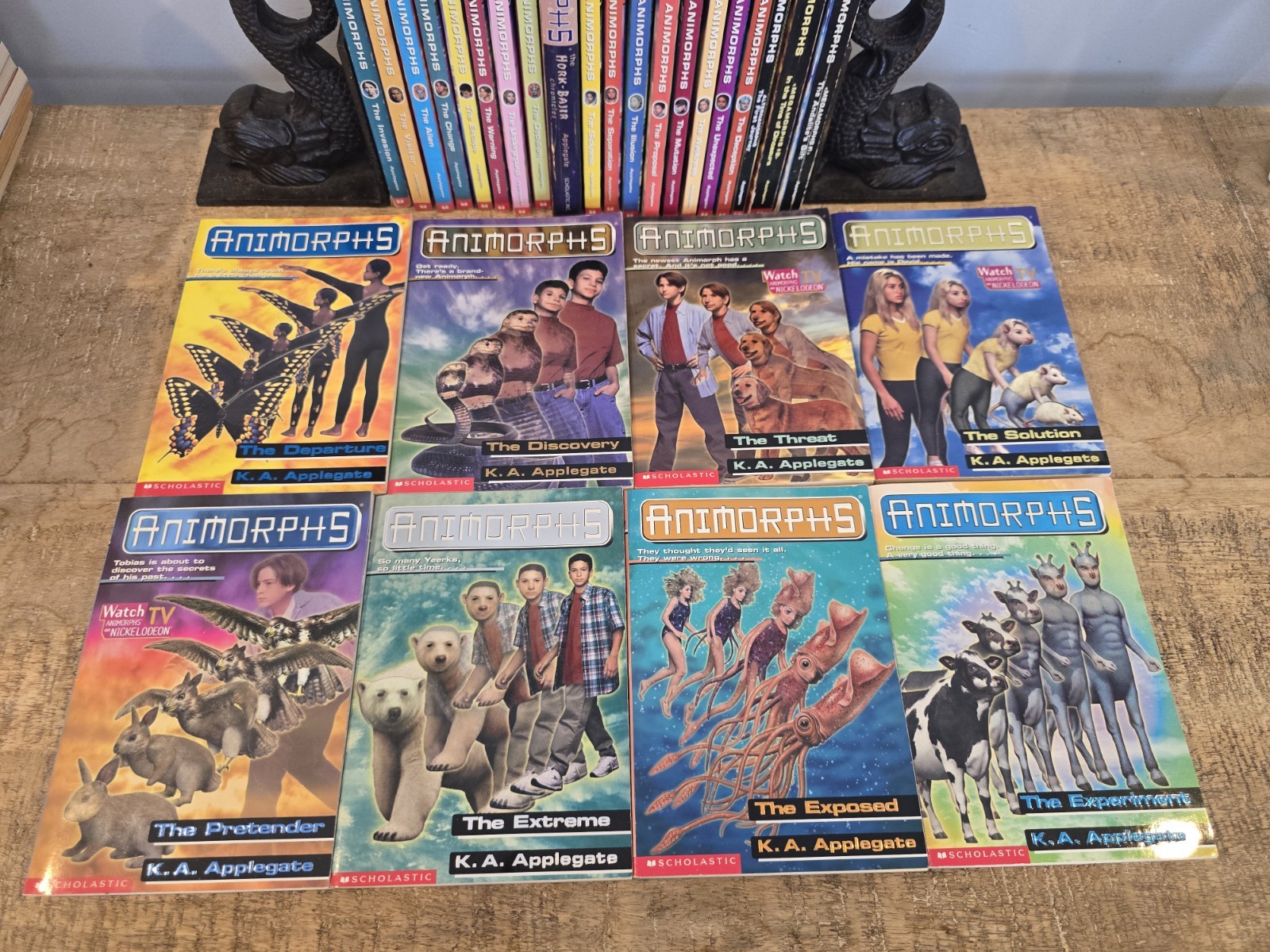 Animorphs Paperback Book Lot 28 K.A. Applegate Chronicle Megamorphs MINT COND