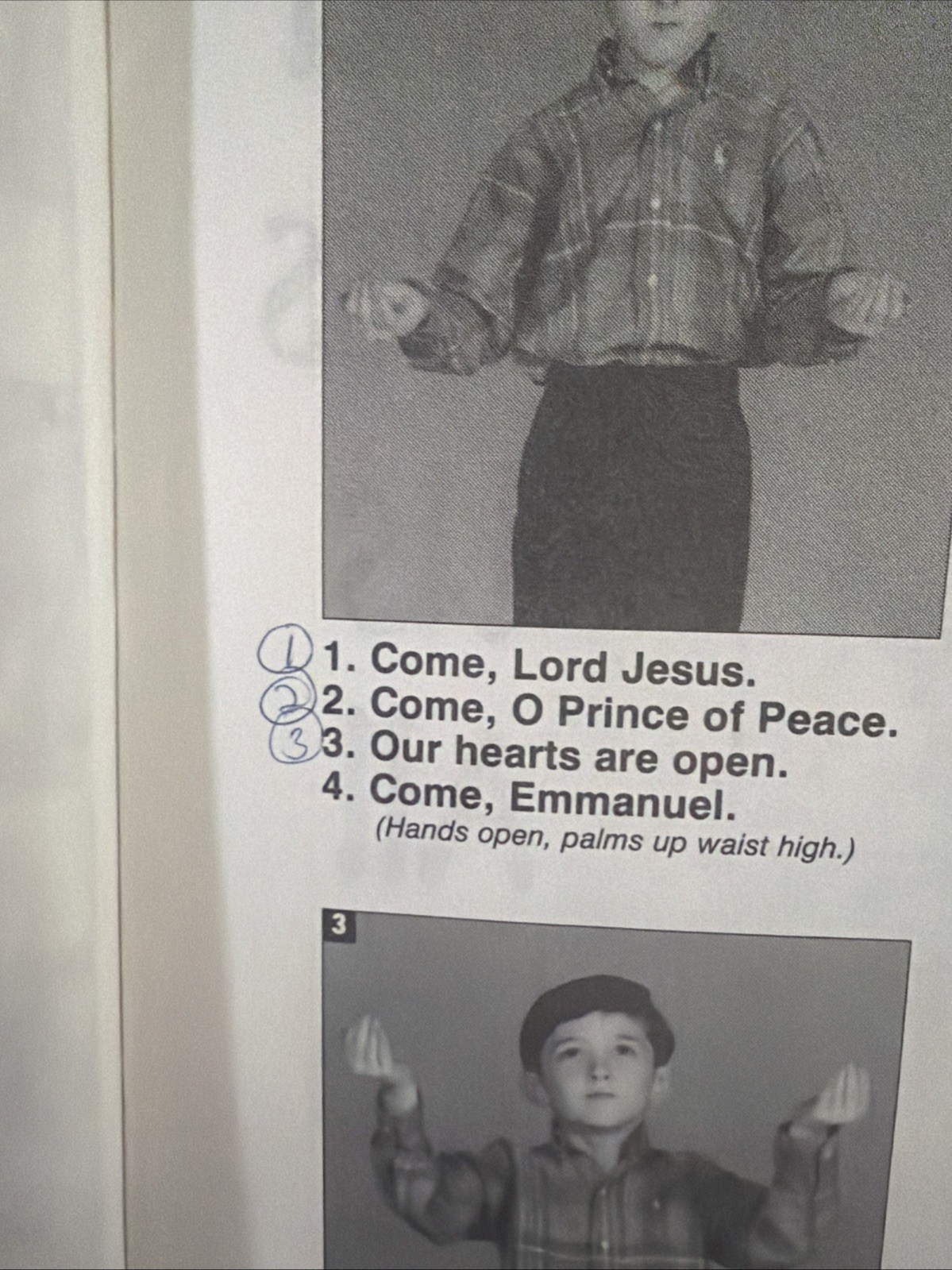 Hi God Gesture Book Carey Landry Carol Jean Longhorn OCP Publications Good Cond