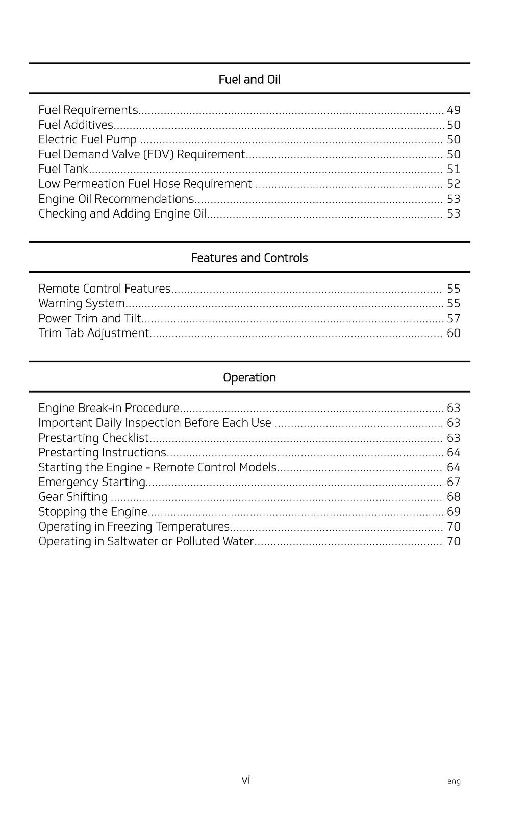 MERCURY 30 40 50 60 FOURSTROKE MOTOR OWNERS MANUAL, WIRE FASTENED – TOUGH JACKET