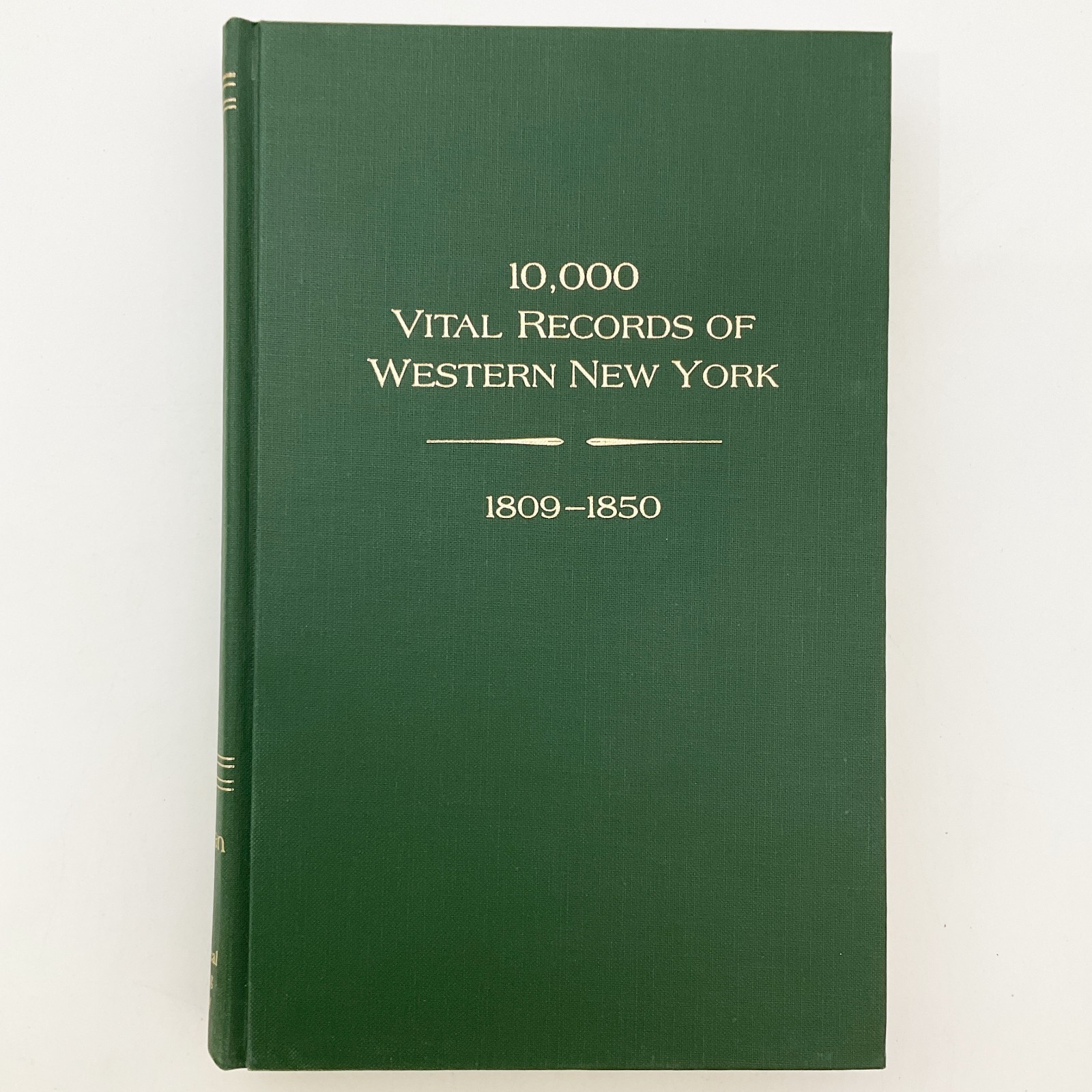 10000 Vital Records of New York 1777 to 1850 Hardcover Book Set Bowman 1987