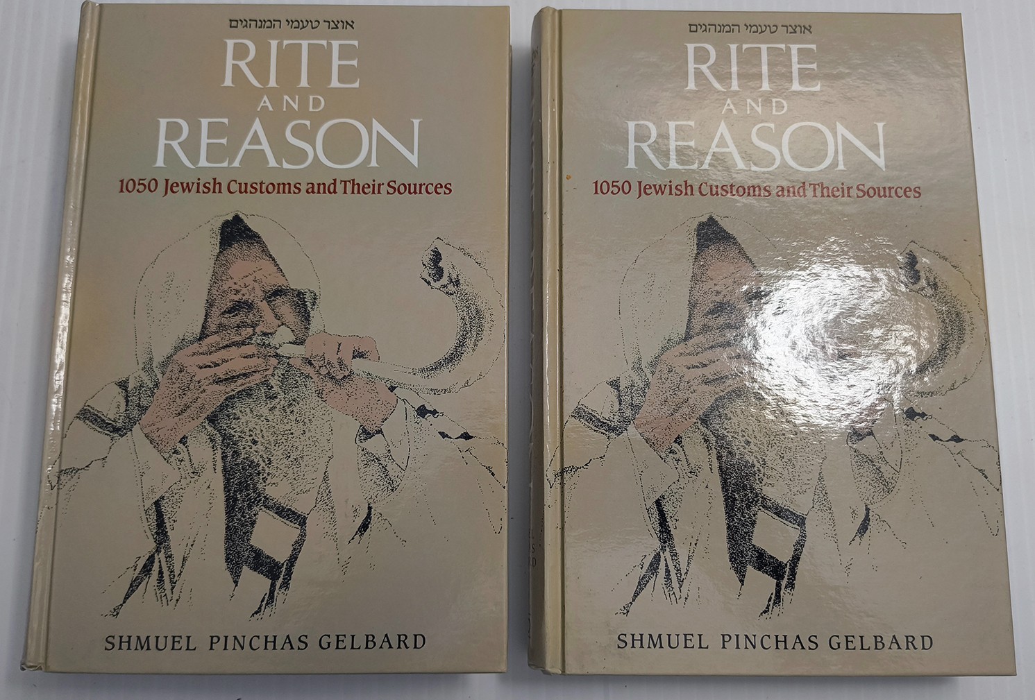 Rite and Reason: 1050 Jewish Customs and Their Sources. Gelbard. 2 Vols