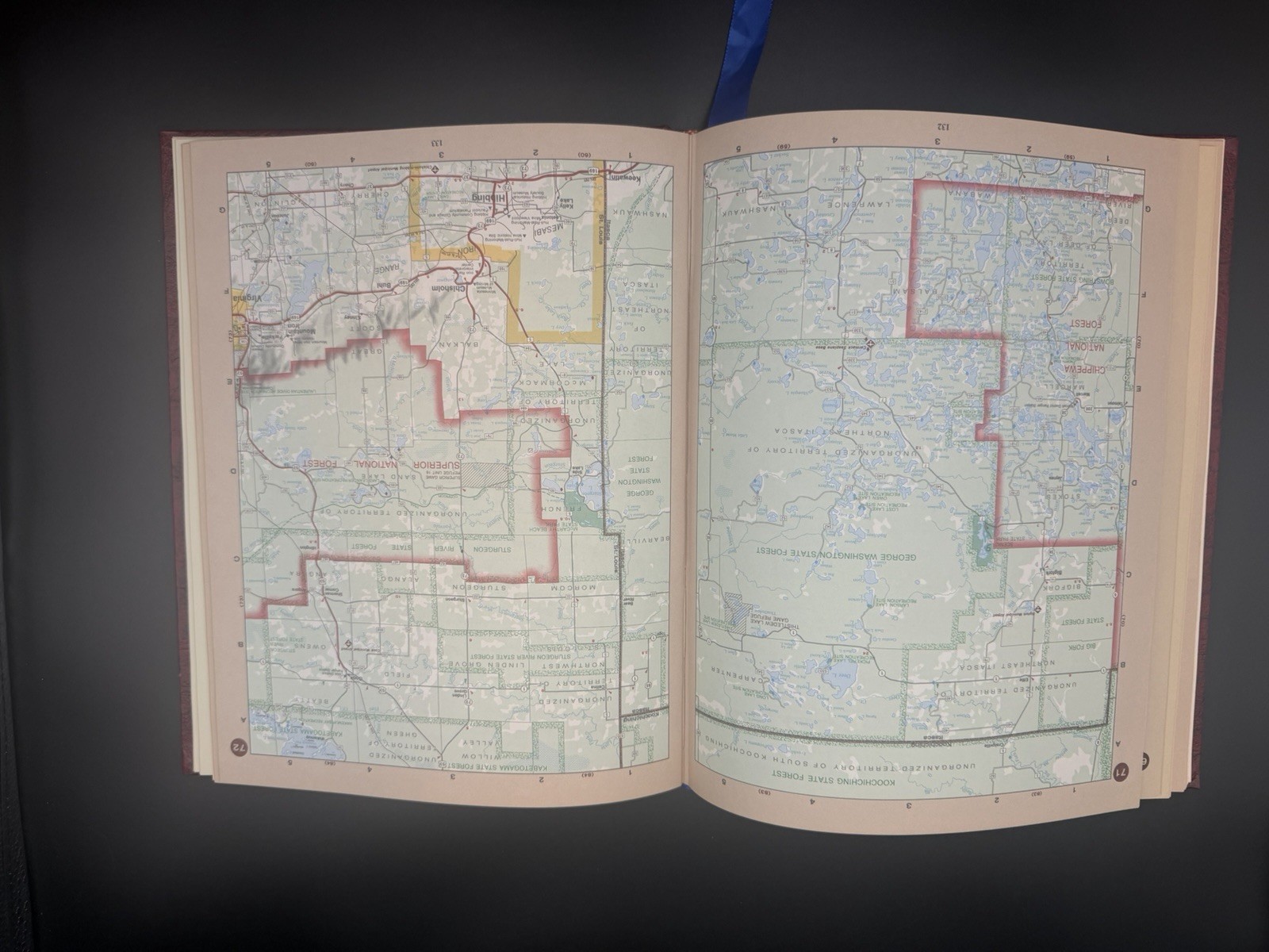 The Vincent Atlas of Minnesota 1985 Cartography St. Thomas R.R. Donnelley & Sons