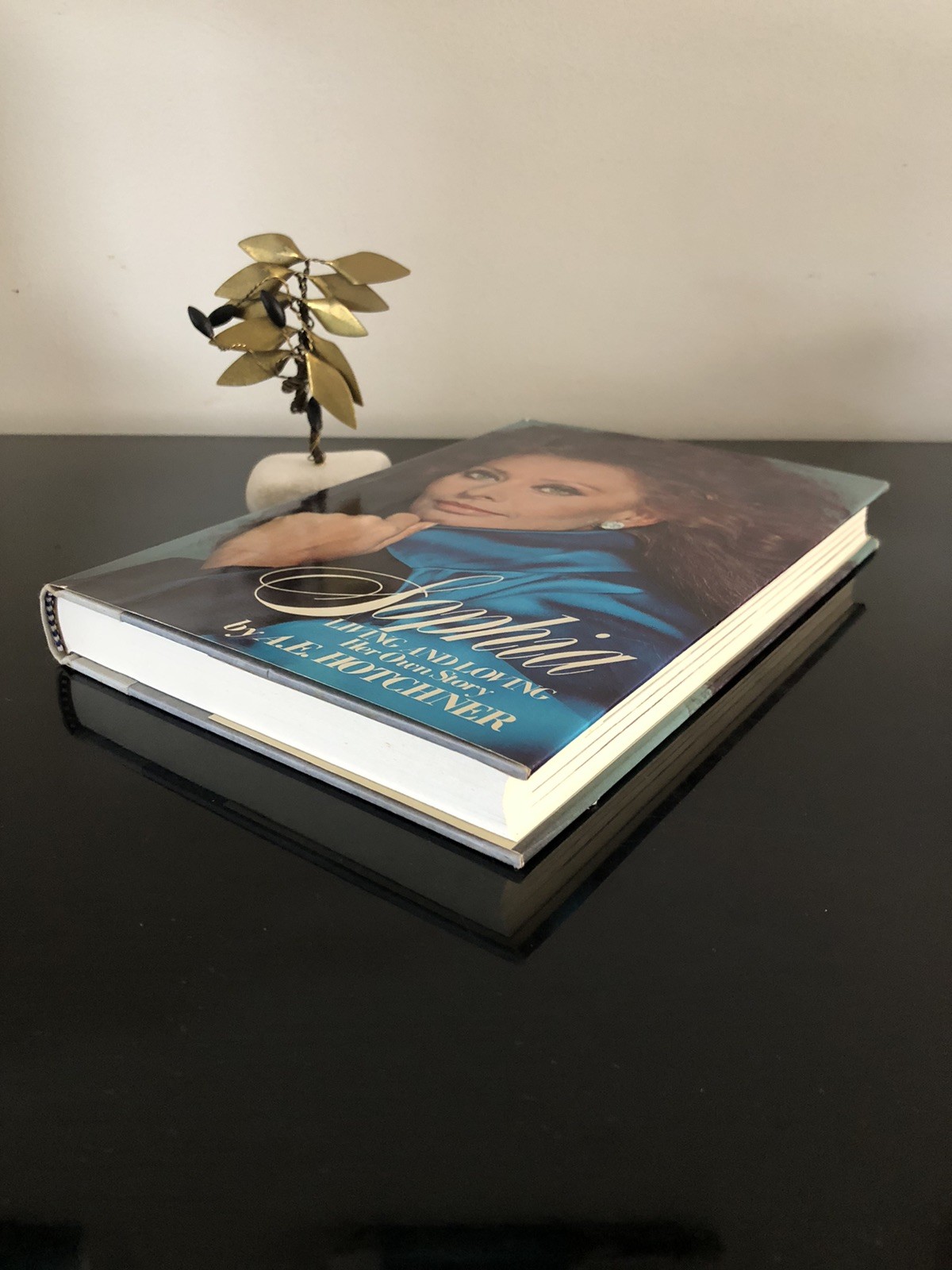 Sophia Living And Loving Her Own Story By A E Hotchner Morrow 1979 F. Ed/6Pr. HC