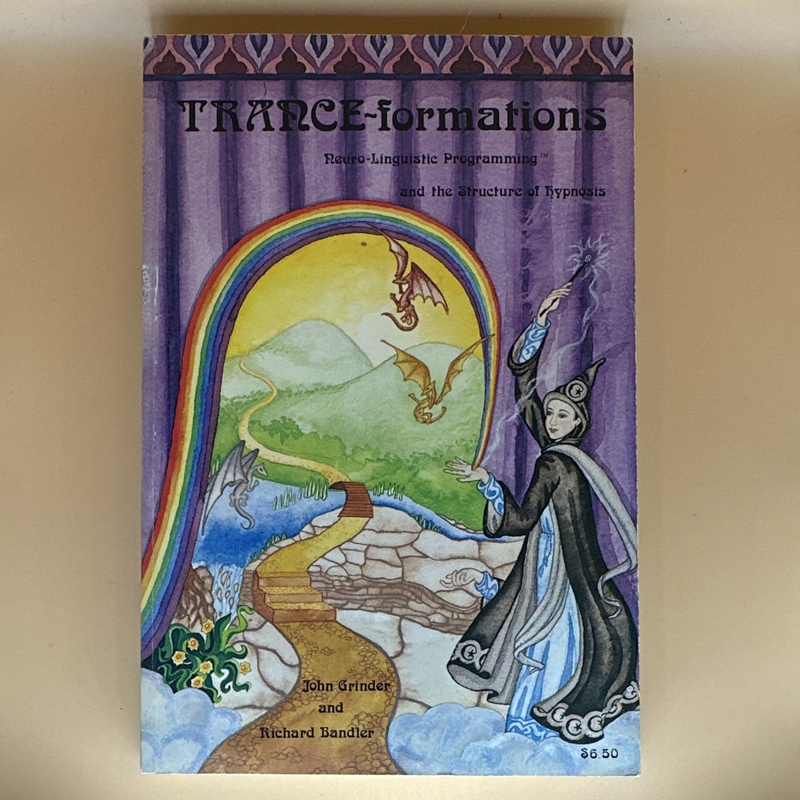 TRANCE-formations by Grinder & Bandler NLP Hypnosis PB Illus Real People 1981