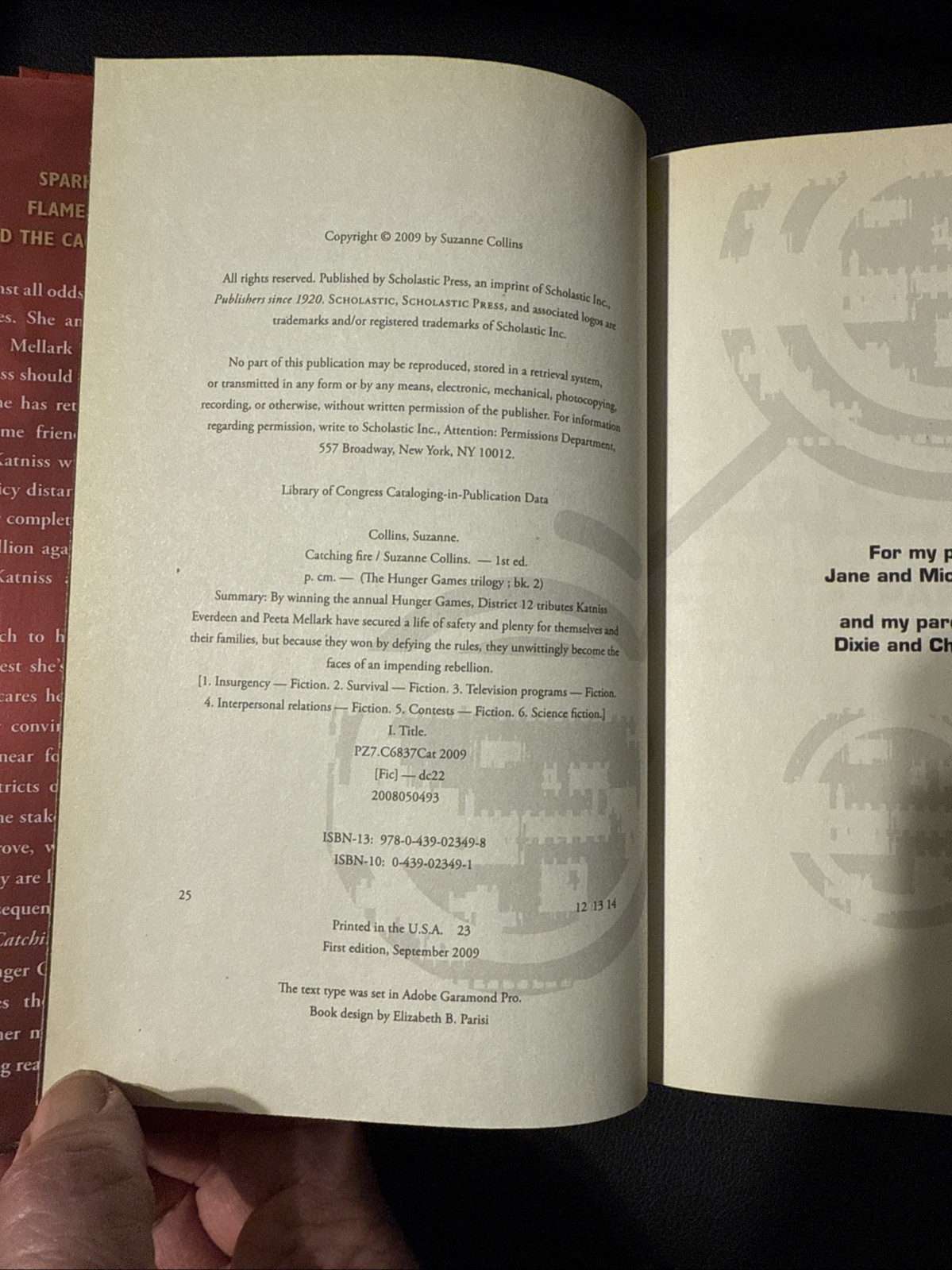 Catching Fire (Hunger Games, Book Two) by Suzanne Collins (2009, Hardcover)