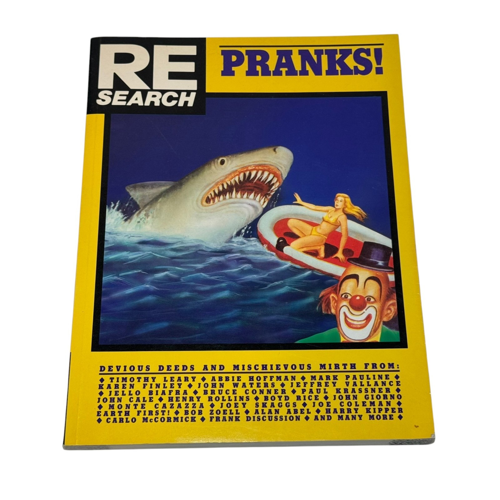 RE/SEARCH #11 Pranks Jello Rollins Krassner Leary Waters Counterculture Humor