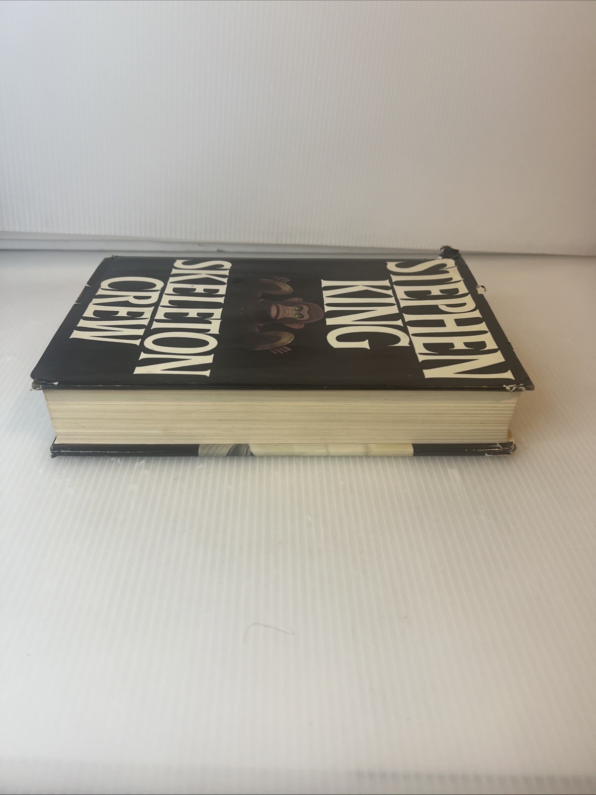 STEPHEN KING’S SKELETON CREW First Edition 1985 Putnam HCDJ Bad Binding See Pic