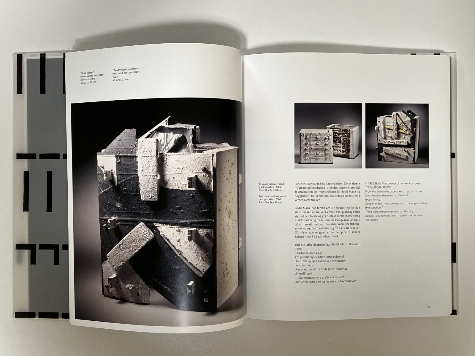 NEW! Out of print book: Keramikeren/The ceramist Bodil Manz