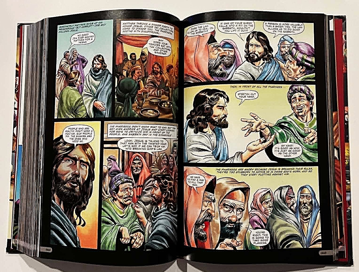 The Action Bible God’s Redemptive Story Sergio Cariello NEW Hardcover Print #16