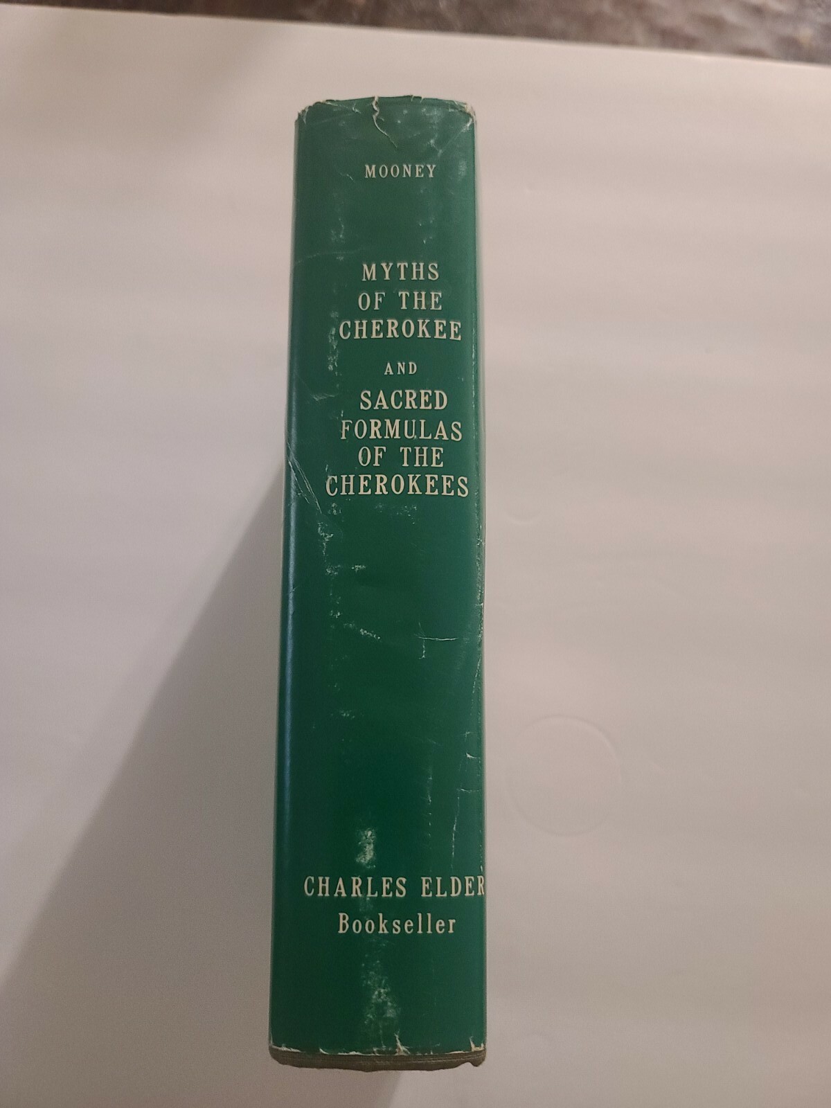 Myths Of The Cherokee And Sacred Formulas Of The Cherokees By James Mooney 1982