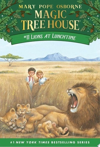 Lions at Lunchtime (Magic Tree House, No. 11) by Osborne, Mary Pope, Acceptable