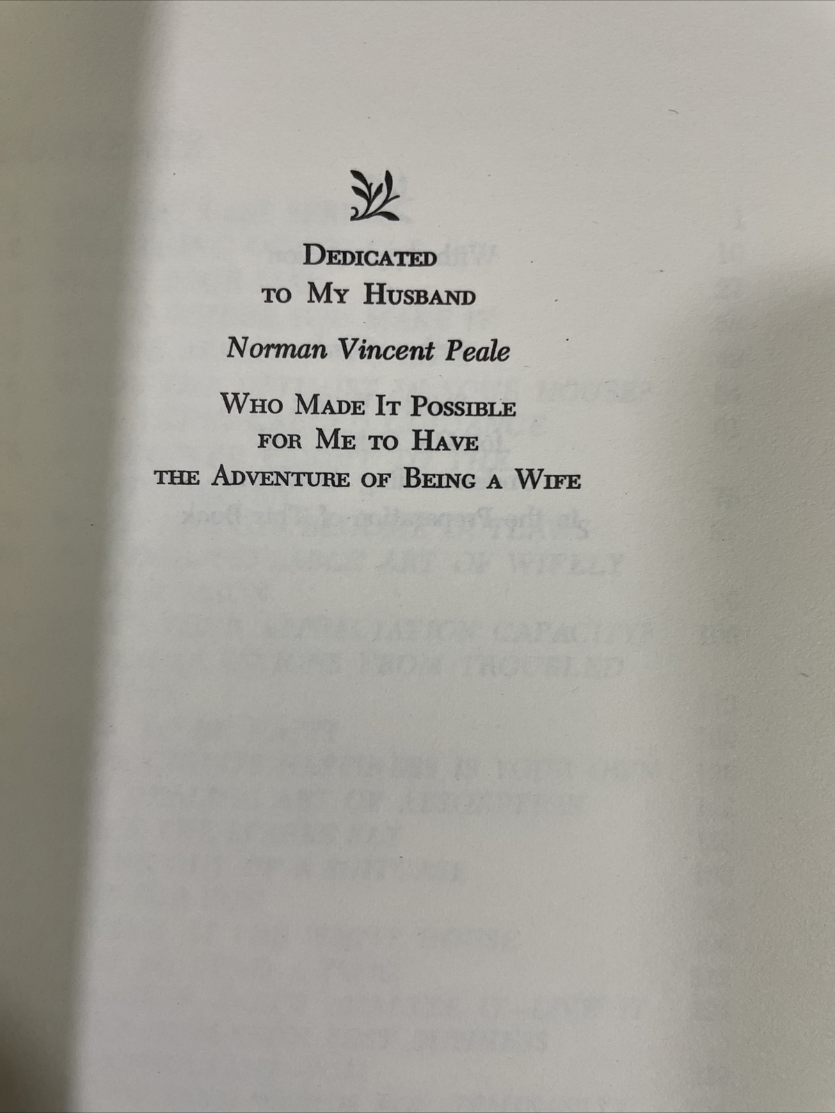 The Adventure of Being a Wife – Mrs. Norman Vincent Peale (hardcover/no dust)