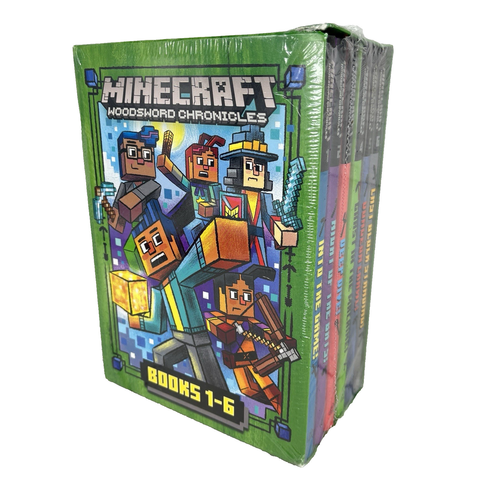 Minecraft Woodsword Chronicles: Books 1-6 Set Brand New Factory Sealed