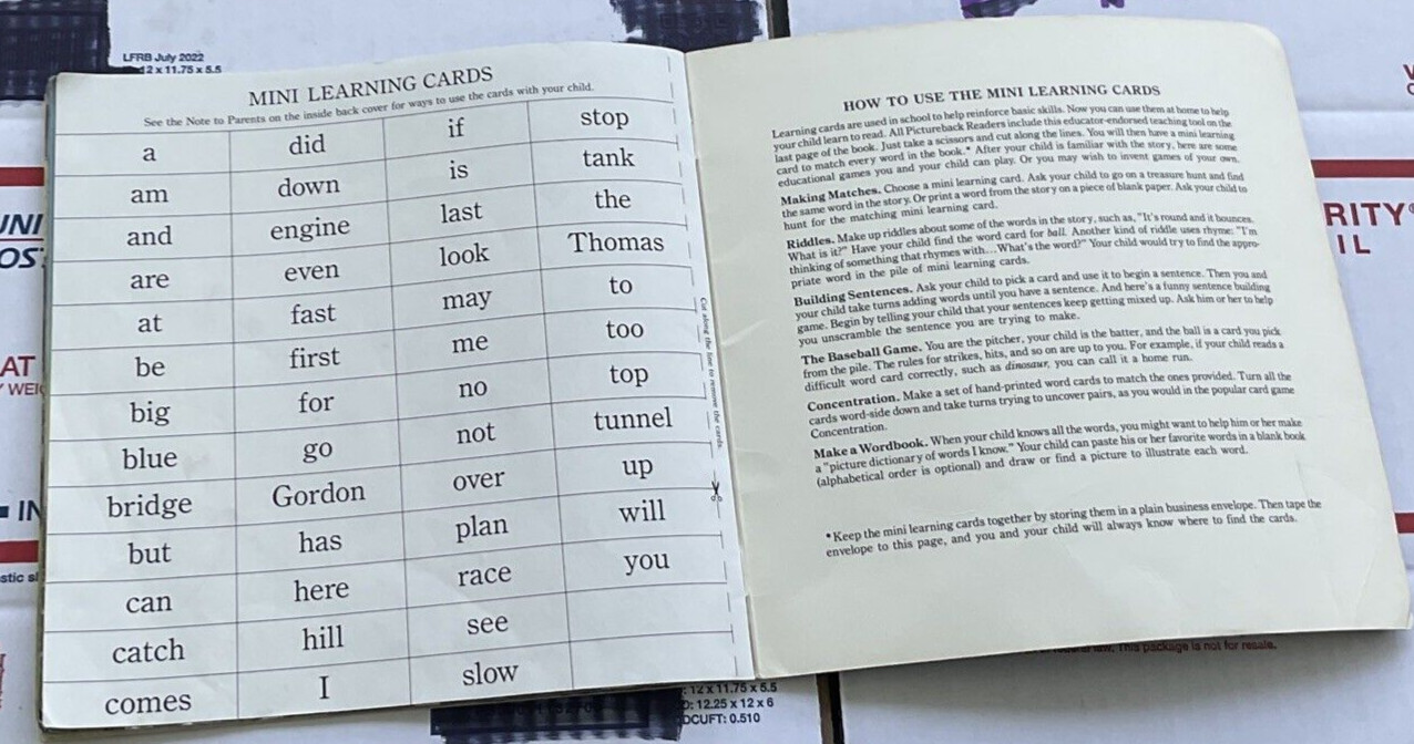 Random House Pictureback Reader Ser.: Catch Me, Catch Me! : A Thomas the Tank…