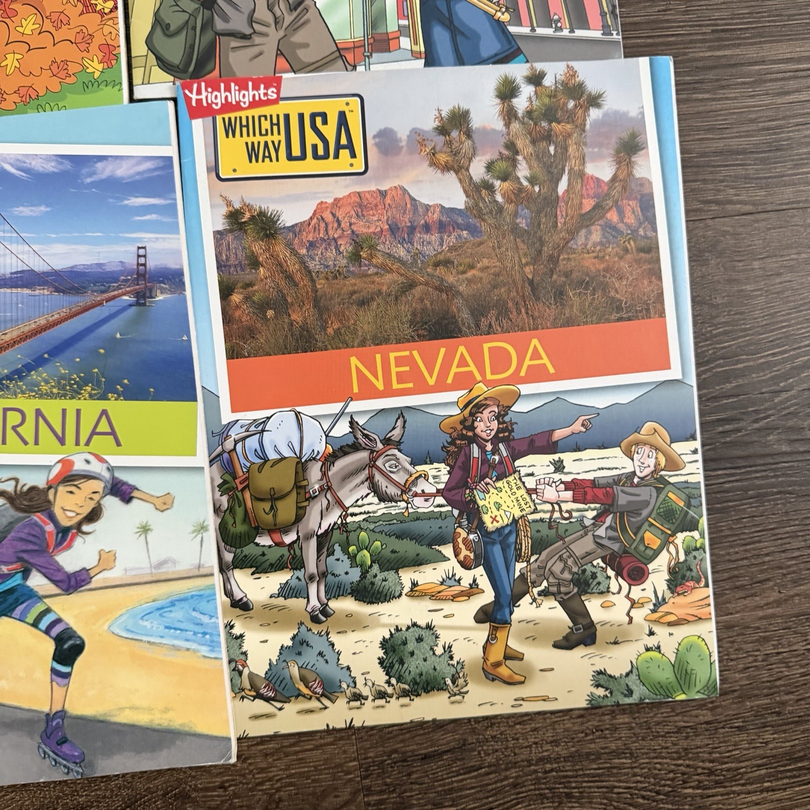 Highlights Which Way USA Lot of 20 State Books Most Maps Included