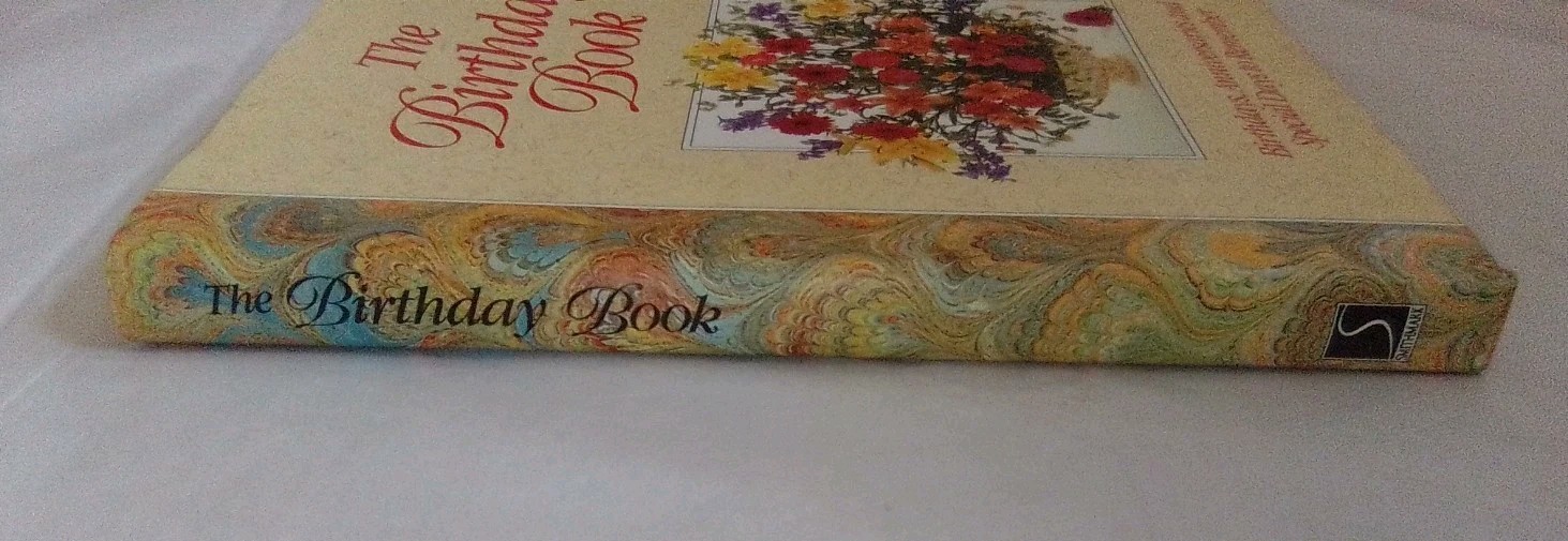 The Birthday Book Anniversaries Special Days Hardcover 1993 Floral First Edition