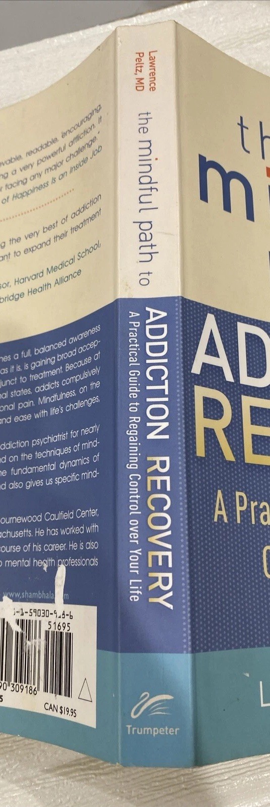 The Mindful Path to Addiction Recovery Lawrence Peltz, MD Regaining Control Life