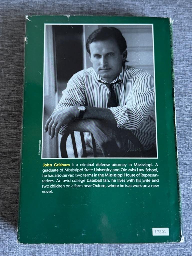 The Firm : A Novel by John Grisham (1991, Hardcover) HCDJ Book