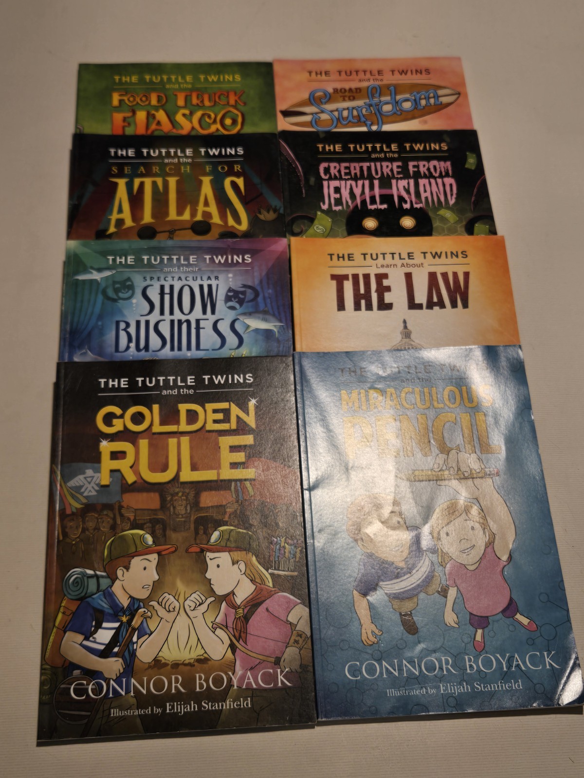 Tuttle Twins by Connor Boyack 8 Book Lot