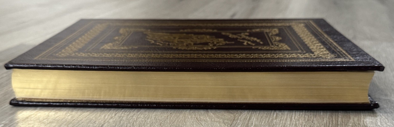 Tennyson IDYLLS OF THE KING Easton Press Leather Gustave Dore 22kt Gold Gilt