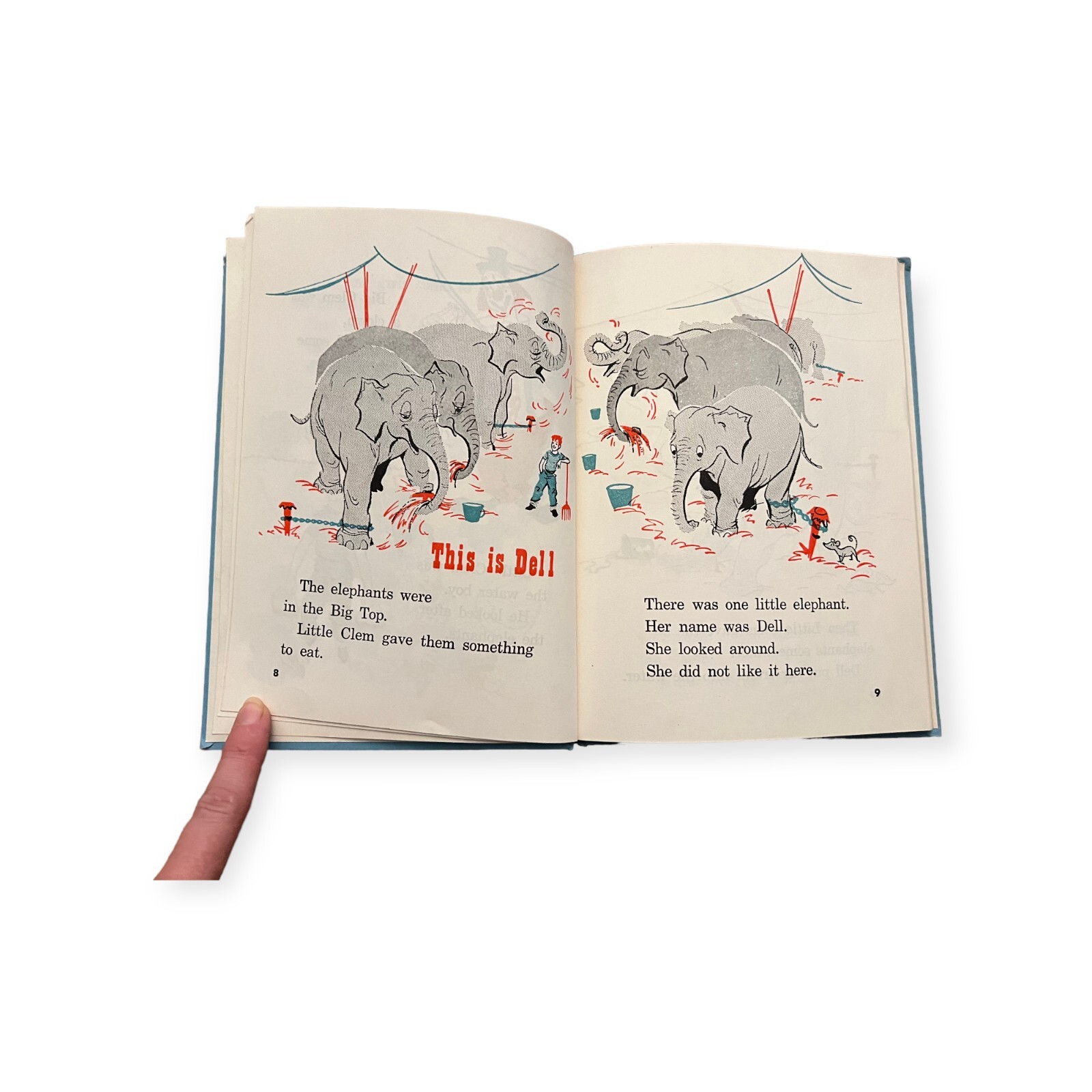 1963 Big Top by Sarah Derman. Illustrated by Jack Boyd. Published by Benefic Pre