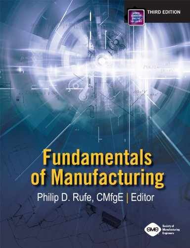 Fundamentals of Manufacturing 3rd – Hardcover, by Philip D. Rufe – Very Good
