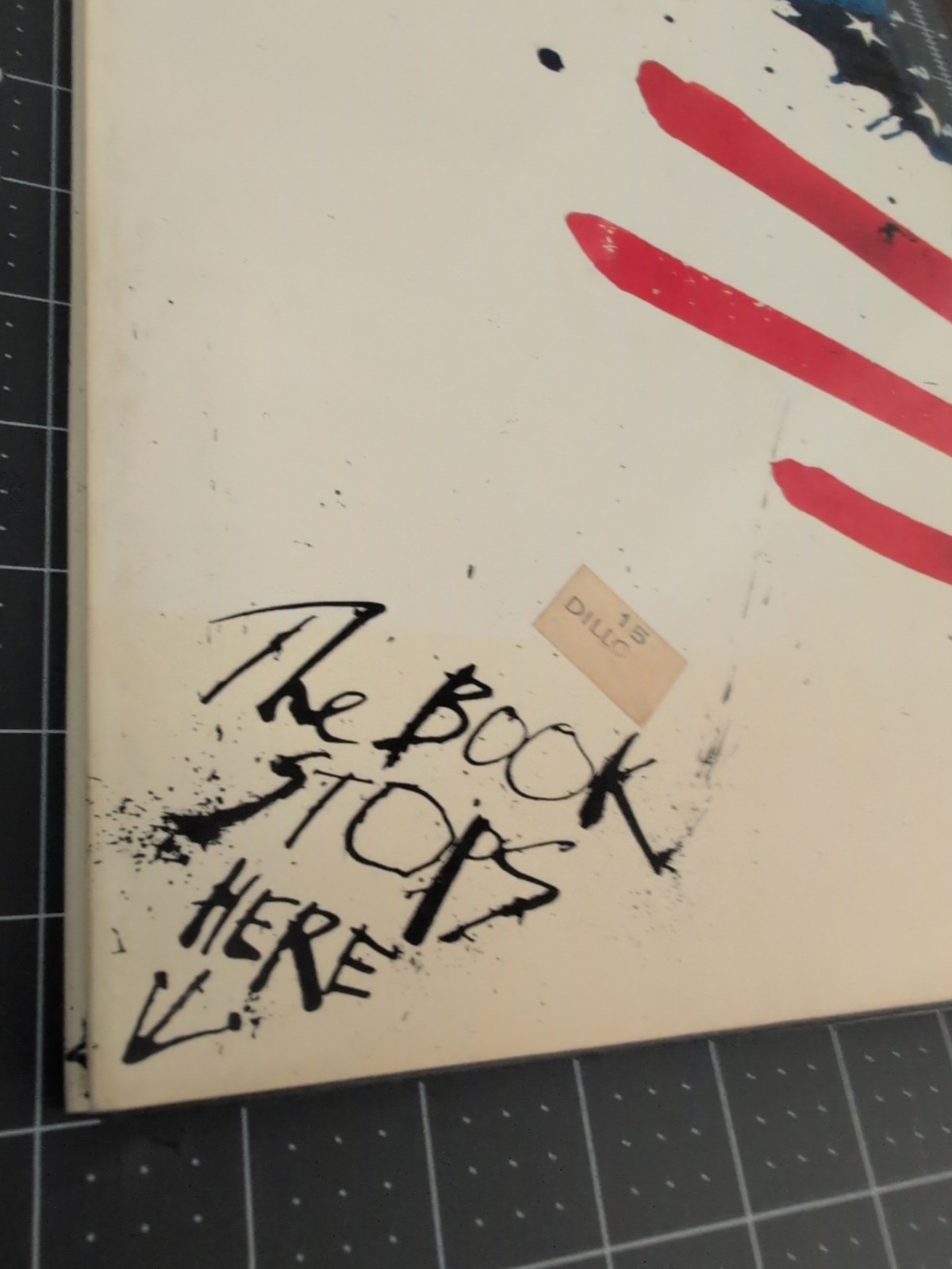 1987 Scar Strangled Banger Ralph Steadman 1st Edition *SIGNED CUSTOM GRAFFITI *
