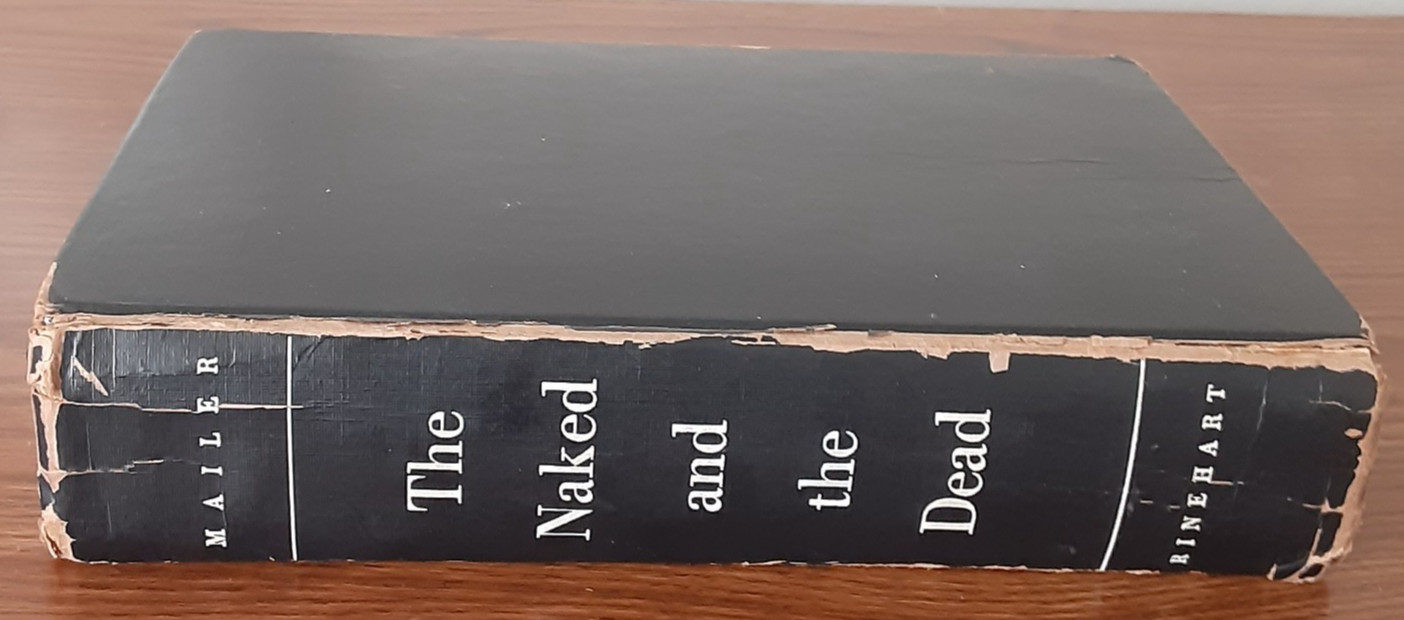 The Naked and the Dead by Norman Mailer HC 1948 vtg hardcover world war II WWII