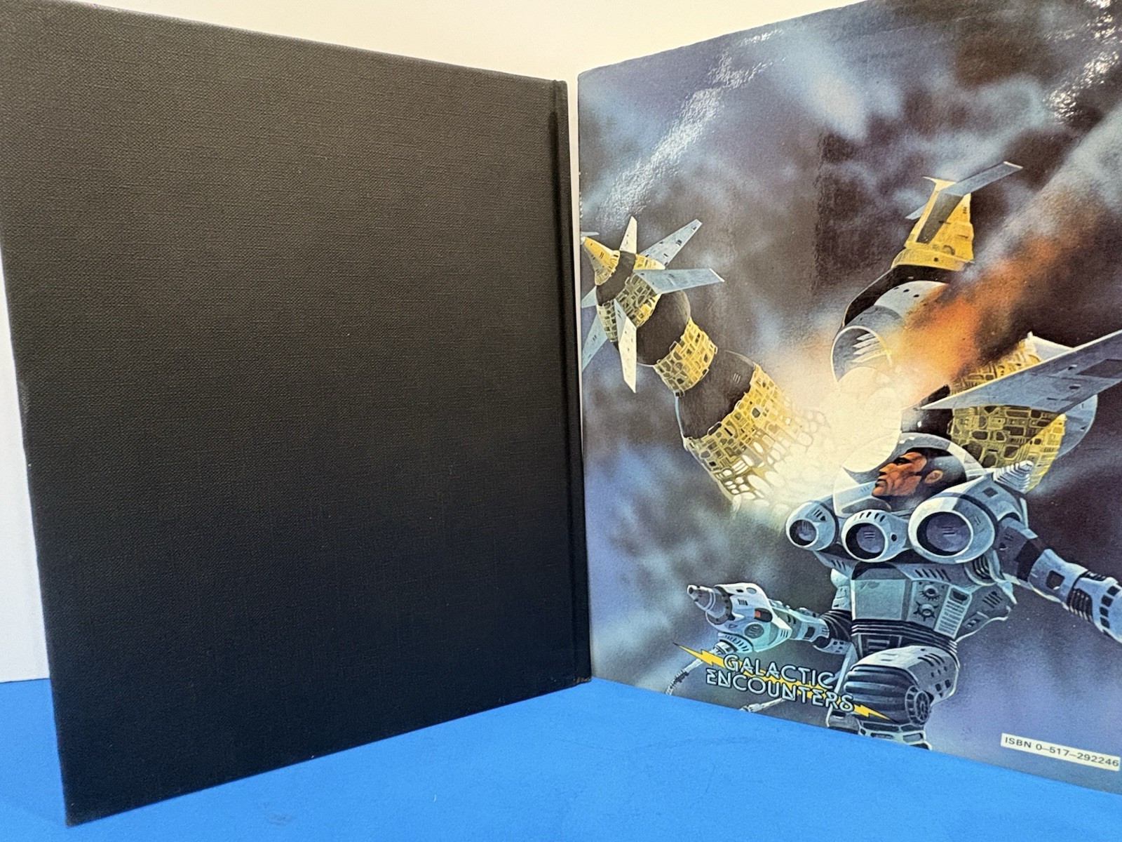VTG Star Quest Galactic Encounters Steven Caldwell 1980s Sci-Fi Art Hardcover DJ