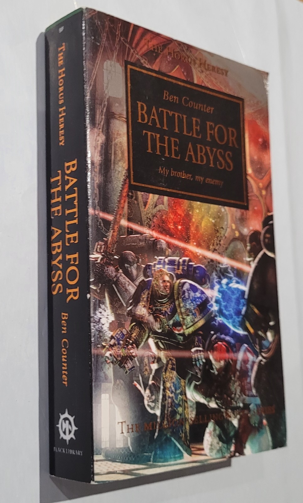 BATTLE FOR THE ABYSS by Ben Counter Horus Heresy 8 Paperback Novel Warhammer