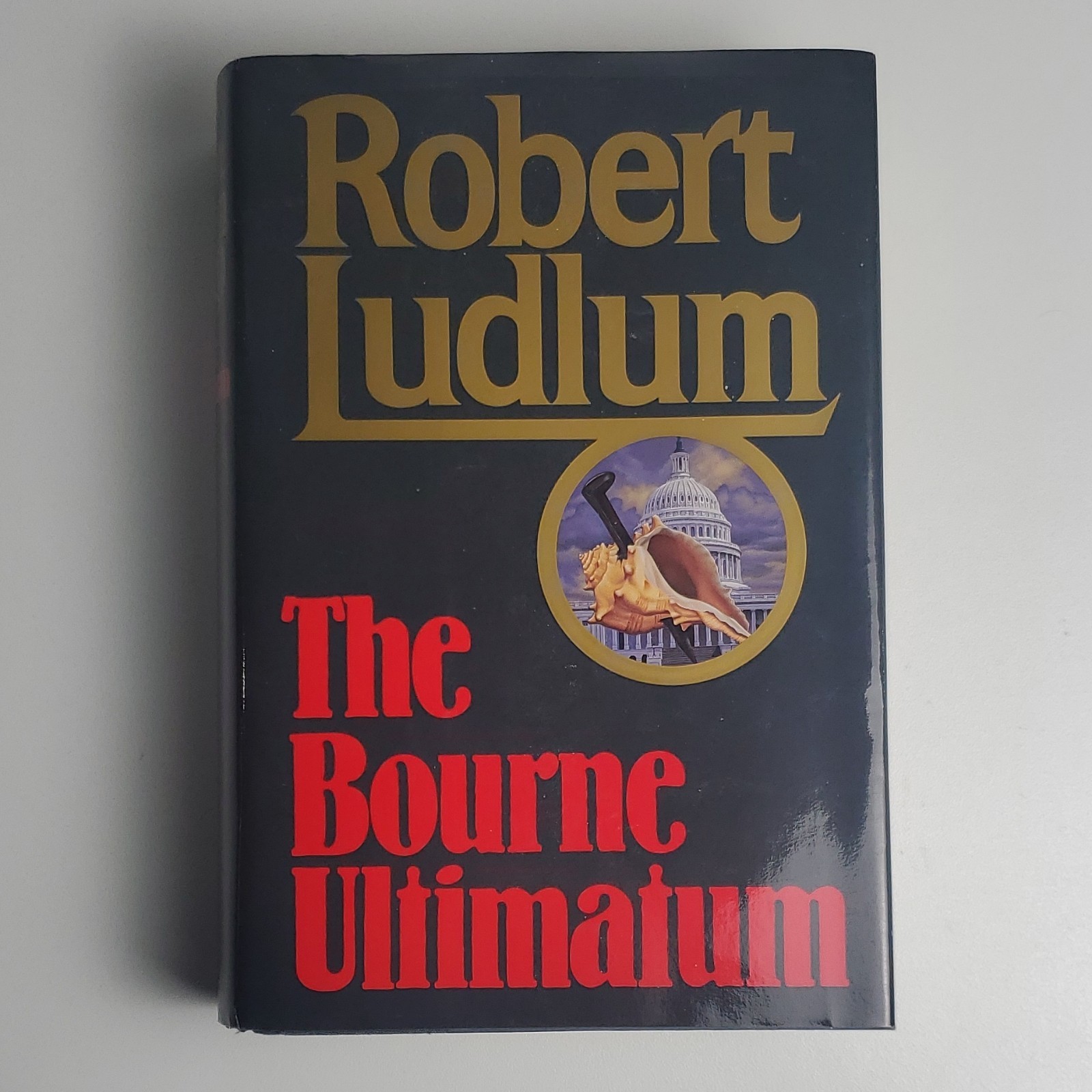 The Bourne Ultimatum Robert Ludlum Hardcover 1990 Random House Thriller