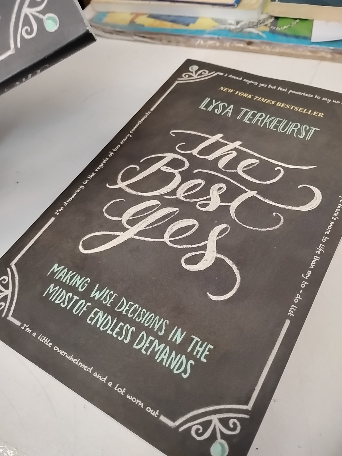 Best Yes by Lysa Terkeurst (2014, Trade Paperback) Lot Of 5 Teacher Lot