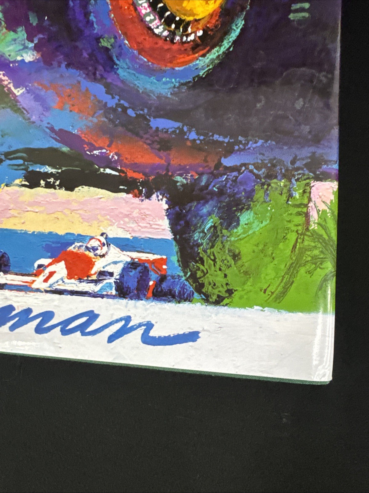 Monty Carlo Chase – LeRoy Neiman Hardcover With Slipcase – Racing Art