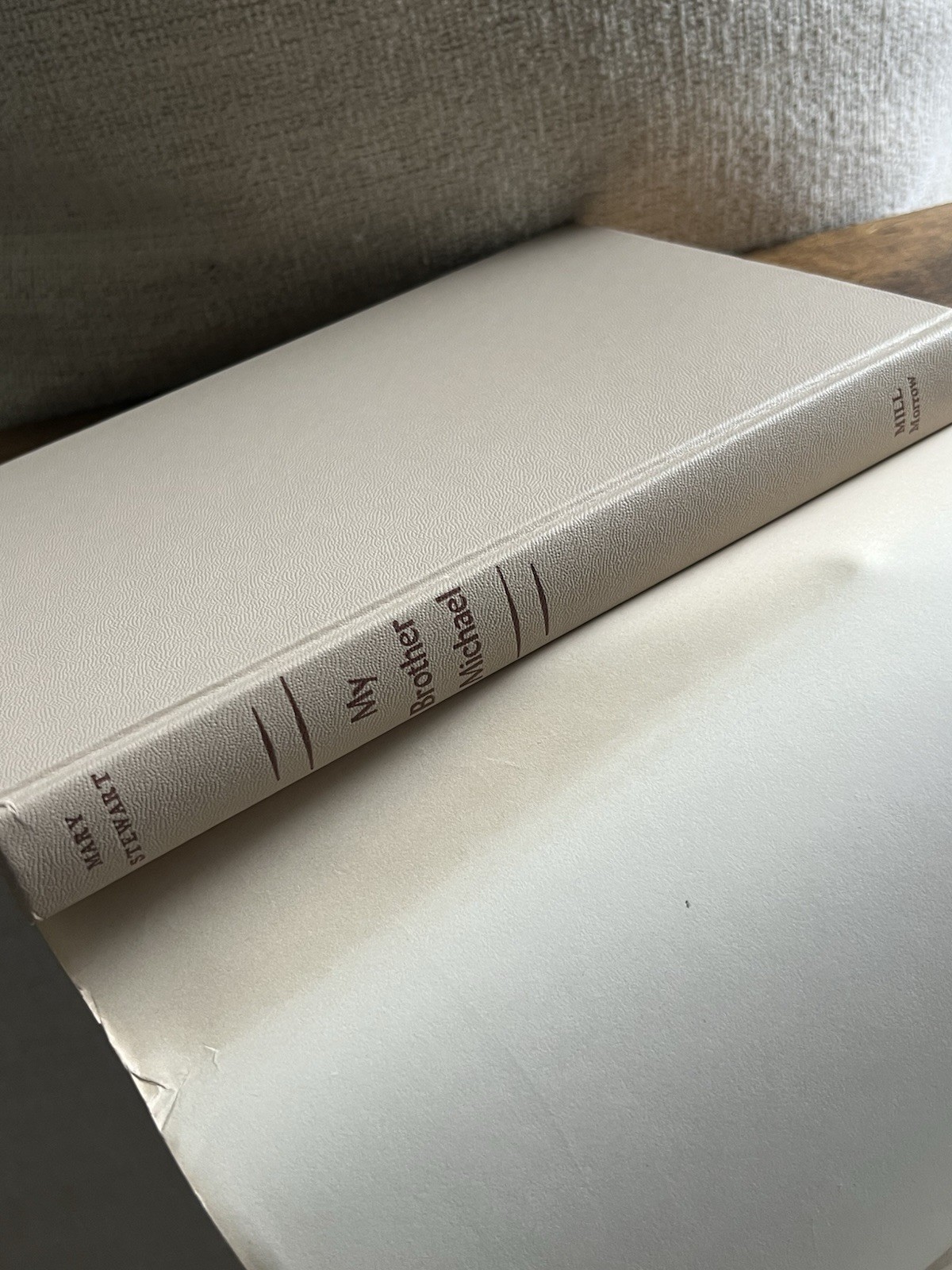 MARY STEWART My Brother Michael Hardcover 1960 William Morrow Dust Jacket