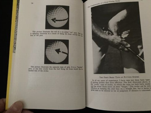 Rare Golf Book: The Master’s Secrets of Putting by Horton Smith & Dawson Taylor