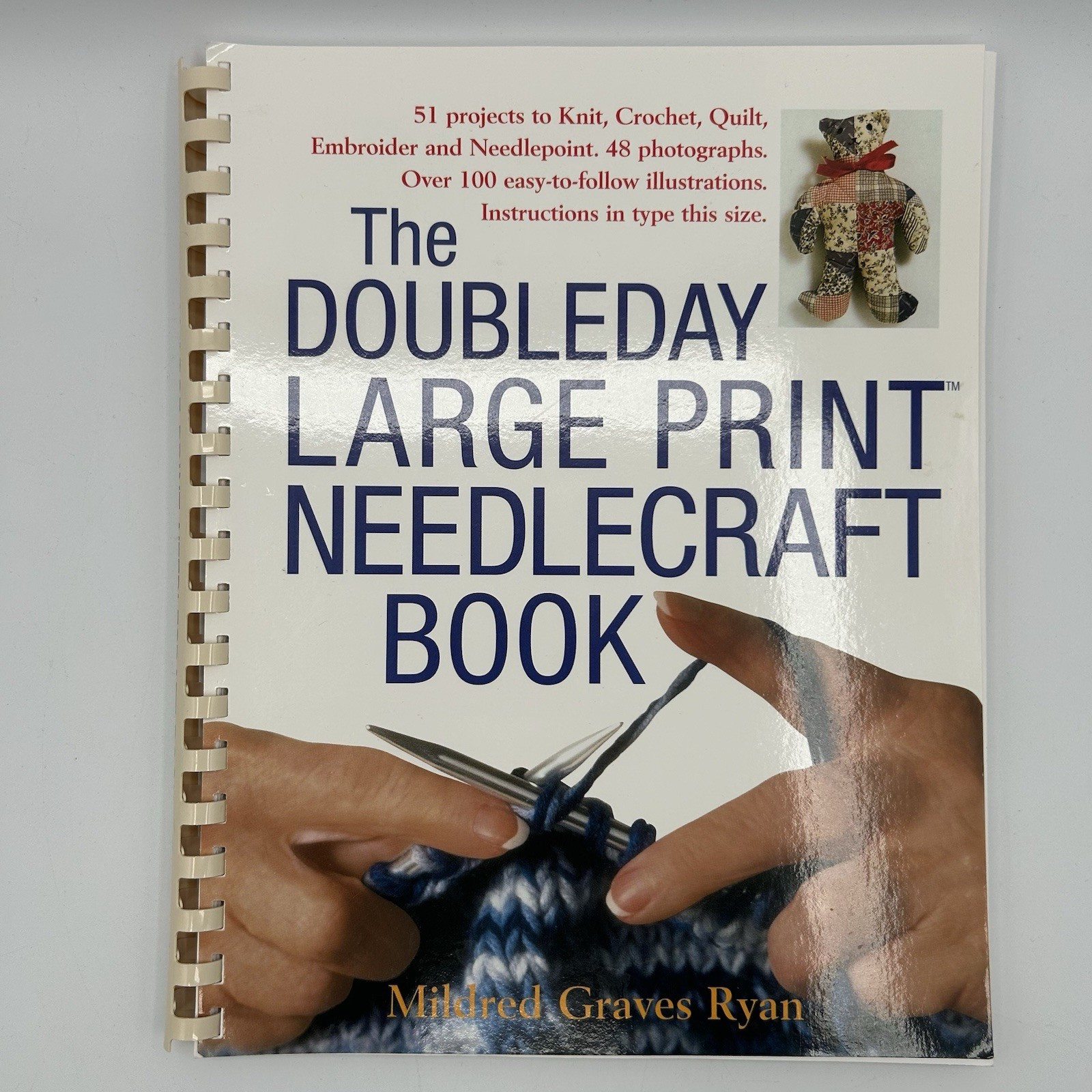 The Doubleday Large Print Needlecraft Book, Mildred Graves Ryan 1999