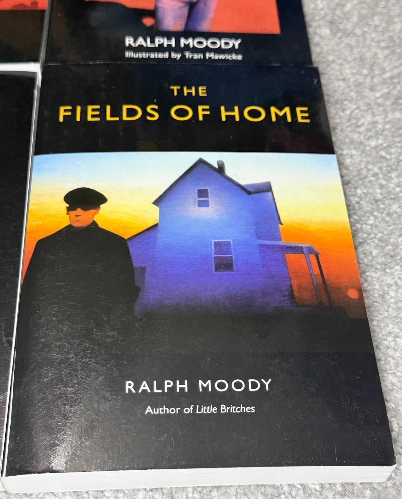 Ralph Moody Lot of 4 Paperback Books Dry Divide Fields Of Home Horse Nickel Bush