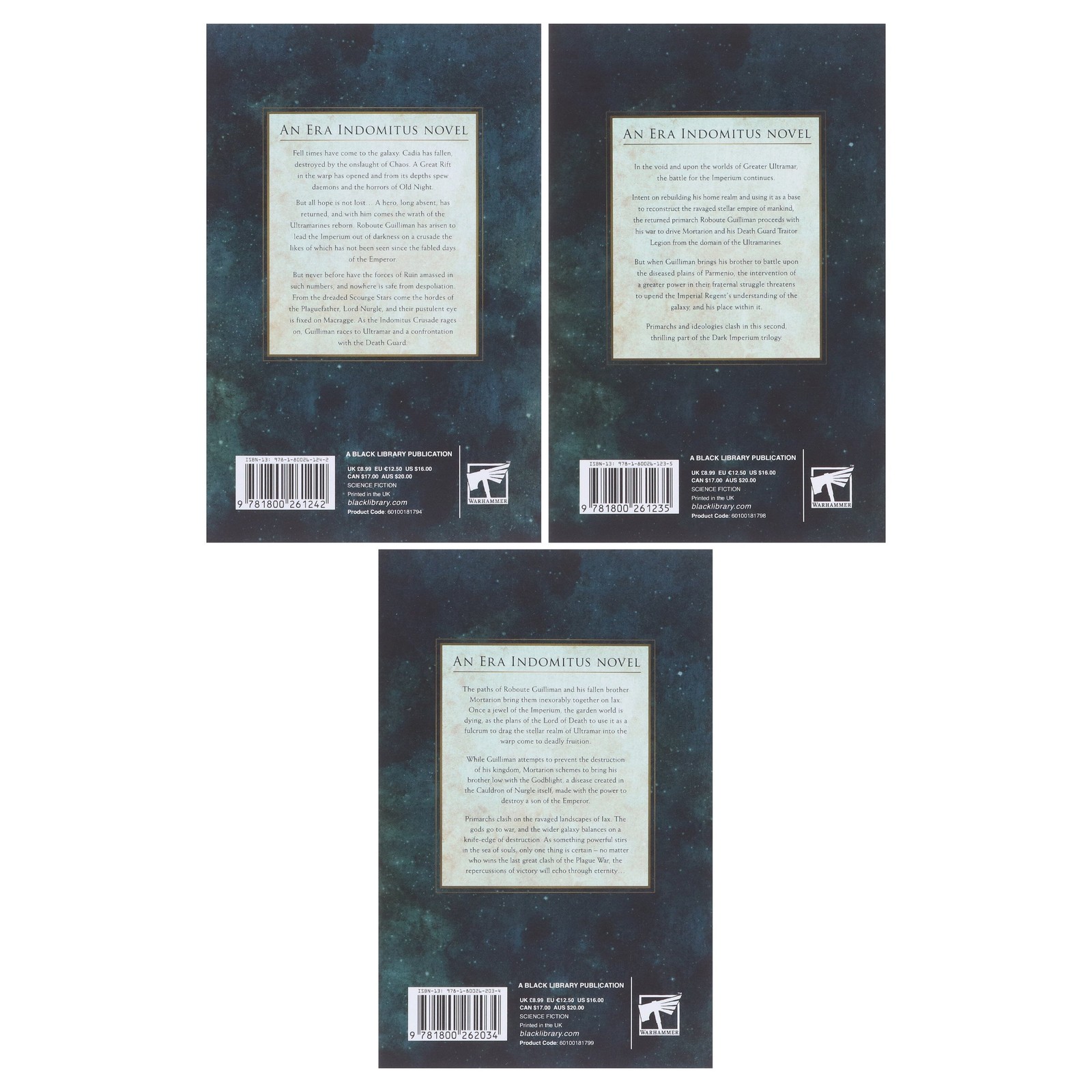 Dark Imperium: Warhammer 40, 000 by Guy Haley 3 Books Set – Fic – PB