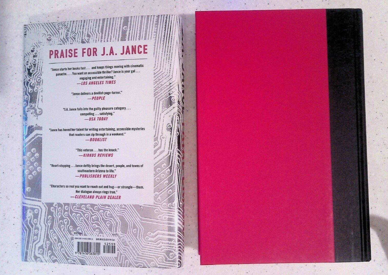 Fatal Error by J.A. Jance Ali Reynolds Signed 1st Edition Hardcover 2011