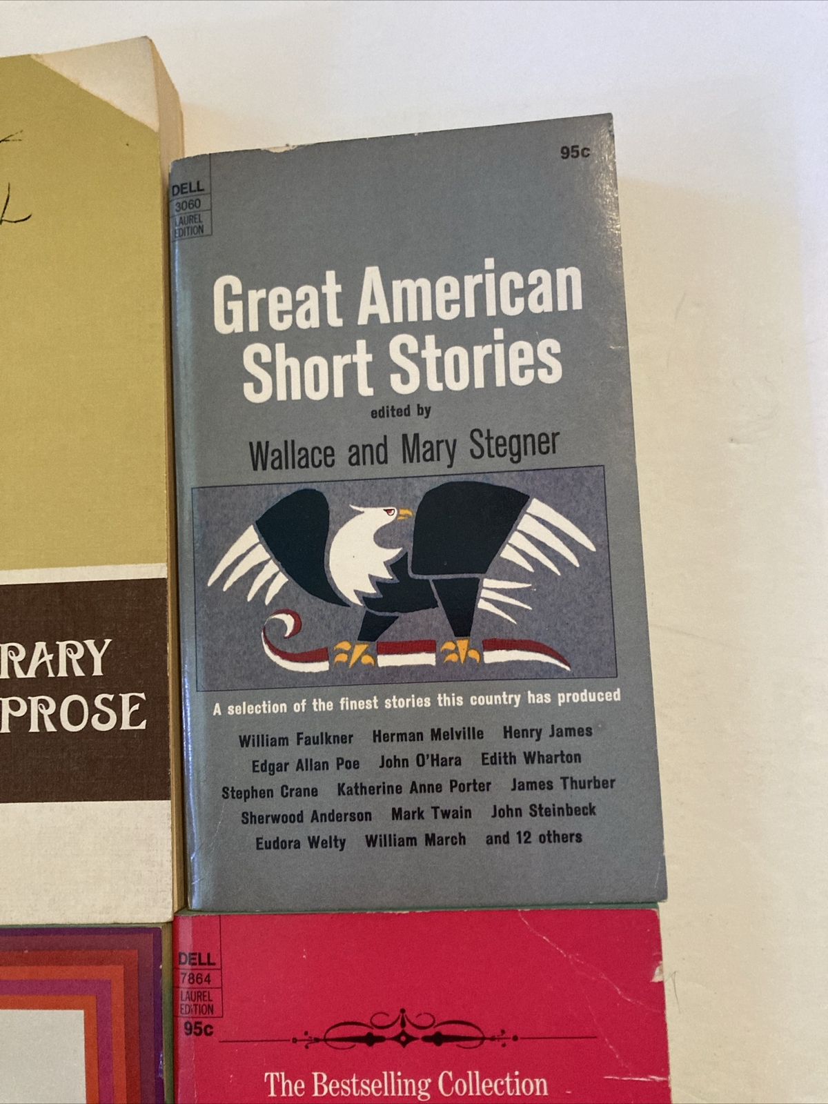 Lot of 4 Books of American Literture Plays Drama Novels Stories Prose Paperback