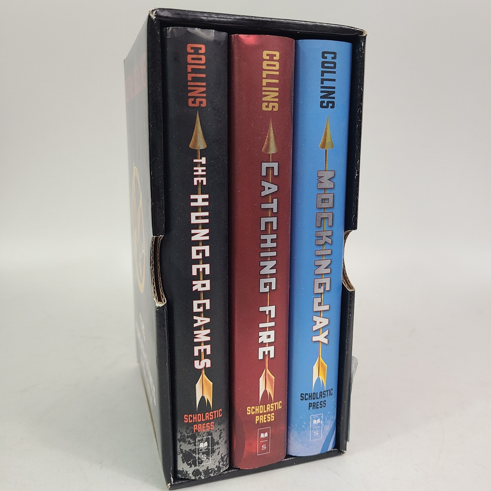 Scholastic THE HUNGER GAMES Trilogy Hardcover Box Set by Suzanne Collins