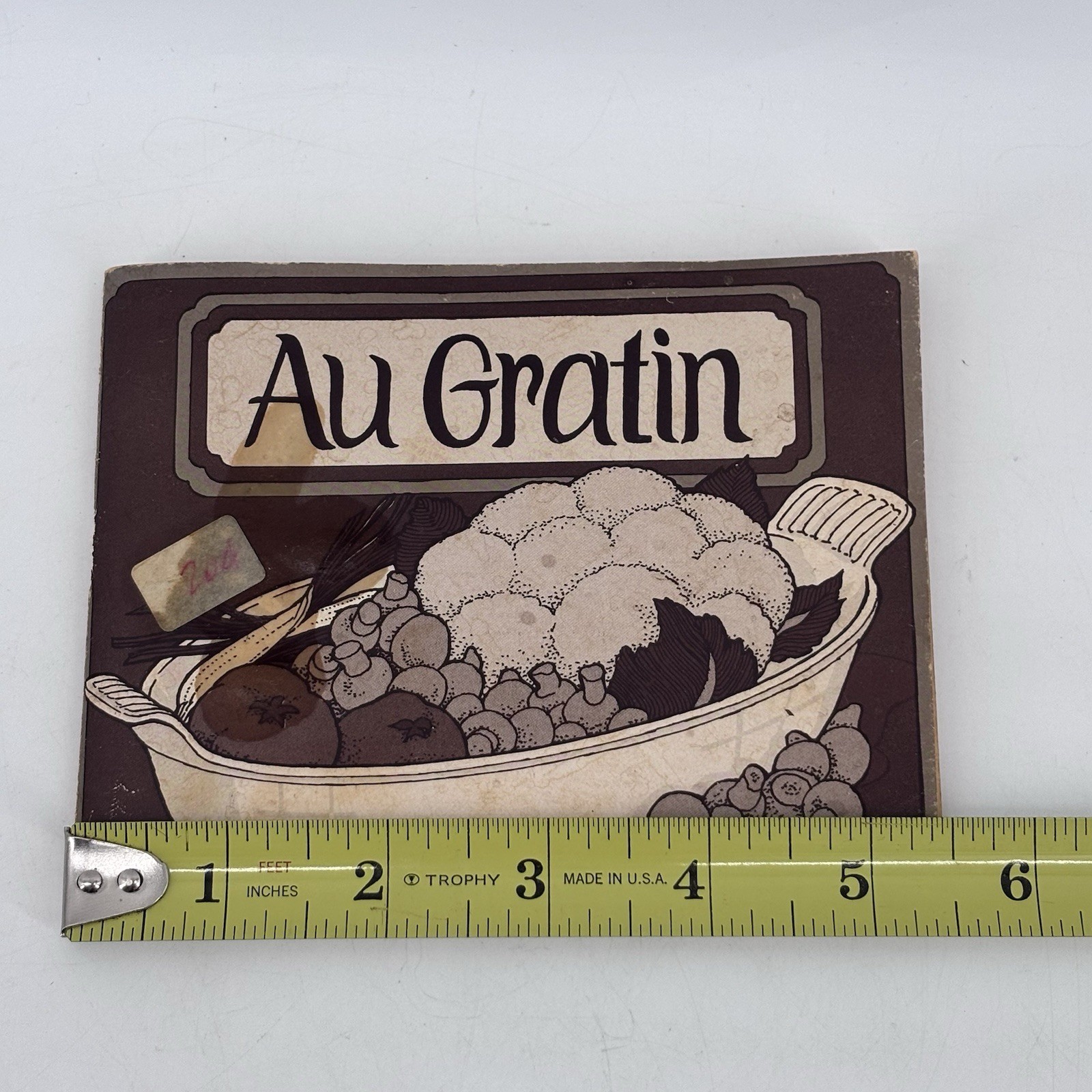 Au Gratin Irene Chalmers Potpourri Press Cookbook 1977 Vintage 70s